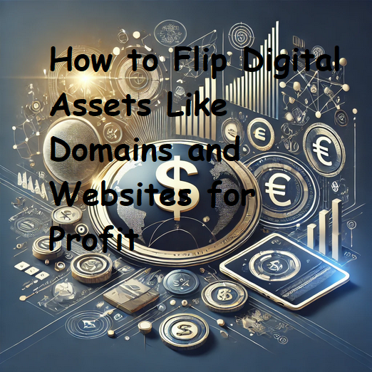 How to Flip Digital Assets Like Domains and Websites for Profit